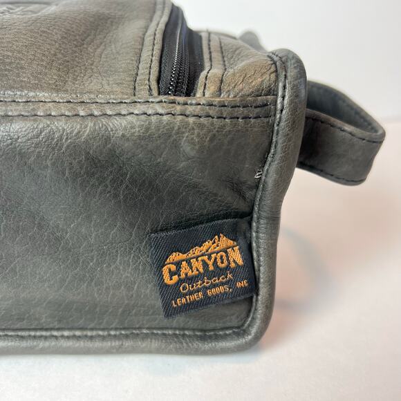 Canyon Outback Leather Louisiana State University LSU Toiletry Bag - Picture 5 of 11